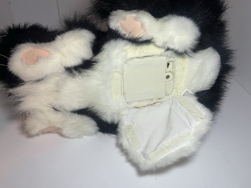 2002 Furreal Friends Black White Interactive Cat Kittens Open Box Tested Works - 第 8/13 張圖片