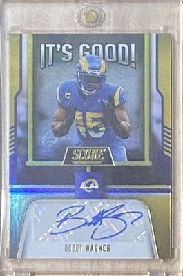 2023 Panini Score #IG-BW Bobby Wagner It's Good! Auto