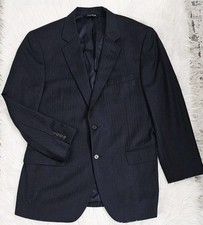 Jos. A. Bank Signature Men's Sport Coat Charcoal Gray Blazer 100 Wool sz 42R