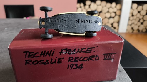 1/43 TECHNI FRANCE MINIATURE KIT PEINT A MONTER RESINE ROSALIE RECORD VII 1934 - Bild 7 von 7