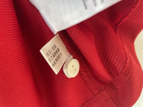 Herren Adidas Neuseeland 2005 Rugby Oberteil Kurzarm Rot Weiß Größe UK XL - Bild 9 von 12