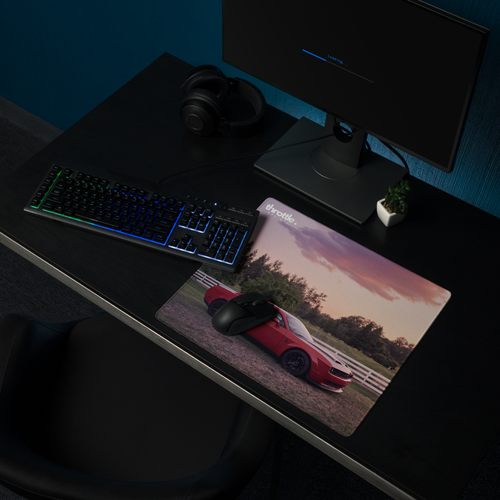 Dodge Challenger Hellcat Gaming Mouse Pad #001 - Non-Slip, Smooth, Car Desk Mat - Picture 7 of 18