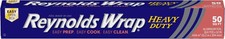 Wrap Heavy Duty Aluminum Foil Roll, Thick Heavy Duty Foil for Added Strength and