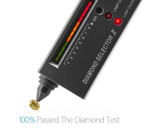 Natürlicher gelber Fancy Rundschliff 3 Karat im Labor gezüchteter loser CVD-Diamant VVS1 zertifiziert - Bild 2 von 9