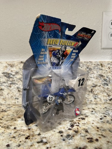 2003 Hot Wheels Moto-X David Vuillemin #12 Dirt Bike You Yamaha Motocross Figure - Picture 3 of 24