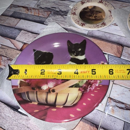 Harry Potter Collectable Plate Set of 4 Professor Umbridge's Cat Plates In Box - Picture 14 of 18