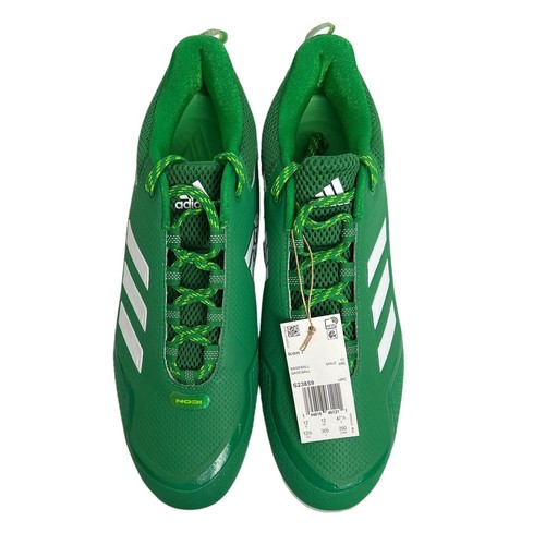 Adidas Herren Icon 7 grün & weiß Baseball Stollen 12,5 12 1/2 Männer neu - Bild 3 von 8