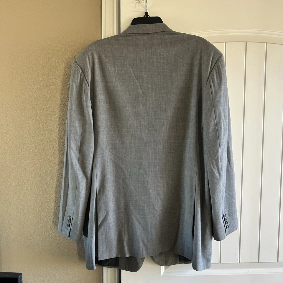 Casaco esportivo masculino de lã BRIONI peito único 48 R leve - Imagem 4 de 4