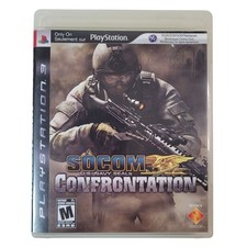 SOCOM Confrontation (PS3, 2008) Complete with Manual – Tactical Shooter Game
