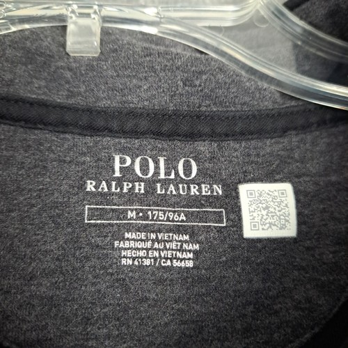 Polo Ralph Lauren 1/4 Zip Pullover Sweater leicht schwarz Herren Medium M - Bild 4 von 9