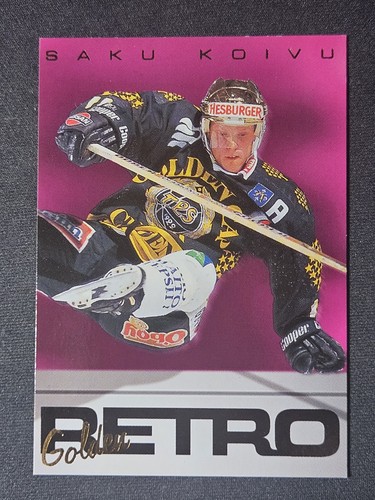 95-96 Leaf Gold Saku Koivu Rookie Pink Variant 🚨🚨🚨 Montreal Canadiens