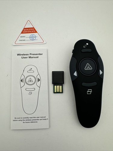 Power Point Presentation Remote Wireless USB PPT Presenter Laser Pointer Clicker