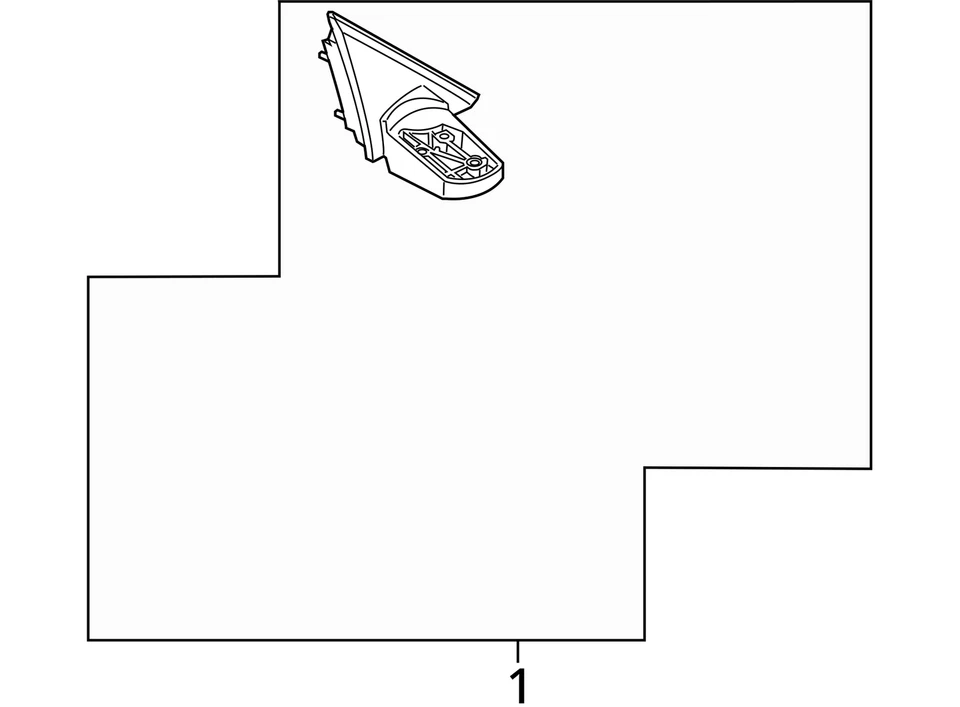 2010-2011 Honda Accord Crosstour Right Passenger Side View Mirror 9-Wire OEM - Image 4 of 4