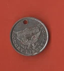 VICTORY LIBERTY LOAN MEDELLION MADE FROM CAPTURED GERMAN CANNON