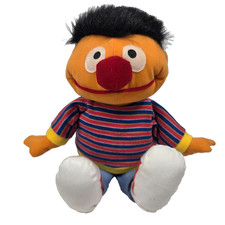 Retired 2003 Nanco 123 Sesame Street ERNIE 15 Tall Vintage Plush Doll