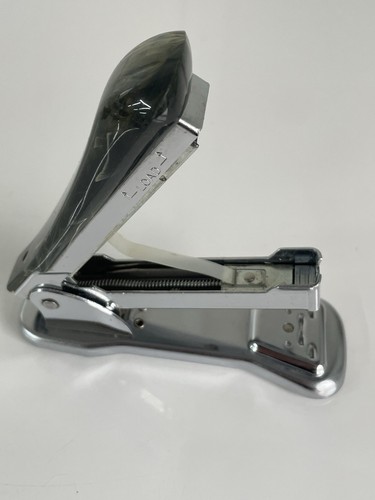 Vintage Mid Century Brown Bakelite Ace Cadet Lift Top #302 Stapler USA Chicago - Picture 8 of 24