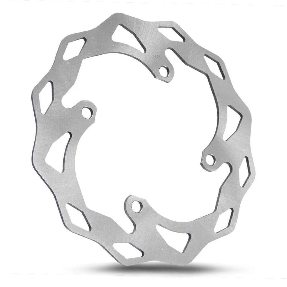 Rear Brake Disc Rotor Fit kawasaki KX125 2003-2005 & KLX450R 2007 -2016 Silver Foto 3 de 4