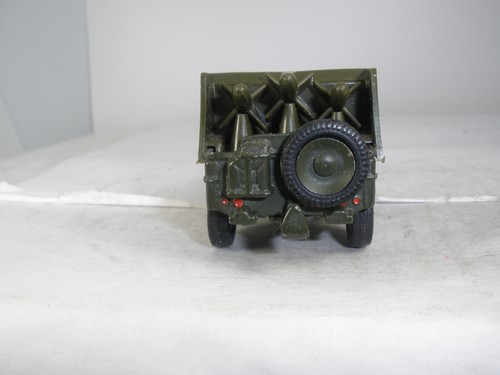 French Dinky #828 SS10 Rocket Carrier Jeep MINT IN MINT BOX, ALL ORIGINAL - Picture 7 of 14