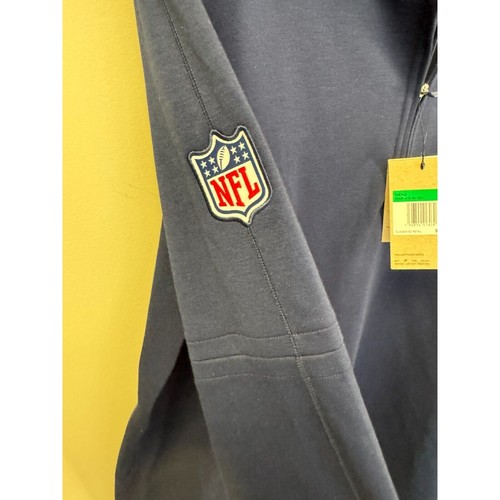 Nike Men's New England Patriots Long Sleeve Dri-Fit Quarter Zip XL NWT On Field - Picture 8 of 12
