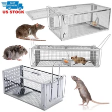 Live Humane Cage Trap for Squirrel Chipmunk Vole Rat Mice Rodent Small Animal