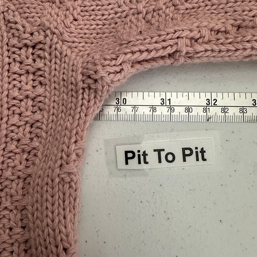 Bobbie Brooks Women Sweater Size 22W Textured Knit Cottagecore Boho Minimalist - Picture 6 of 8