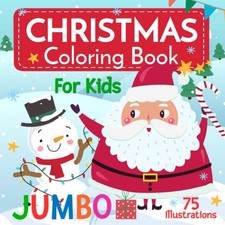 JUMBO Christmas Coloring Book: Fun Children  s Christmas Gift or Present for Todd