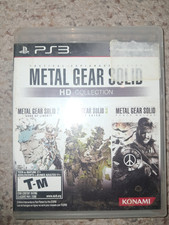 Metal Gear Solid HD Collection (Sony PlayStation 3, 2011) Complete w/ Manual PS3