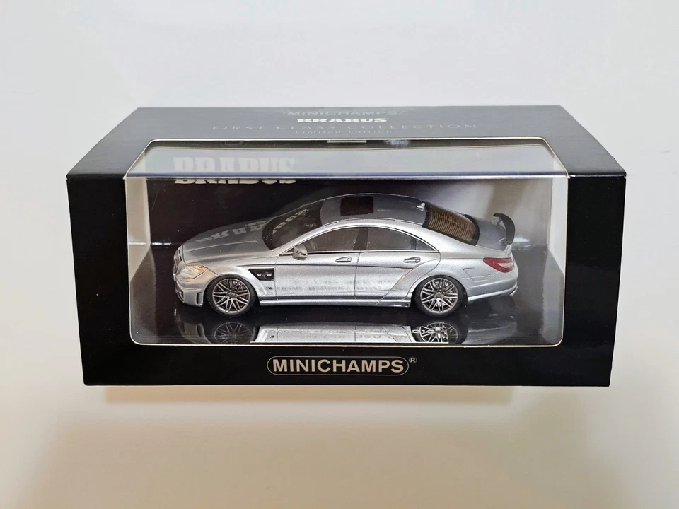 [US Seller] MINICHAMPS 1/43 2012 Brabus Rocket 800 Silver - Image 2 of 4