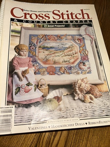 30 Kreuzstich & Land Bastelzeitschriften 1988-1990 - Bild 5 von 23
