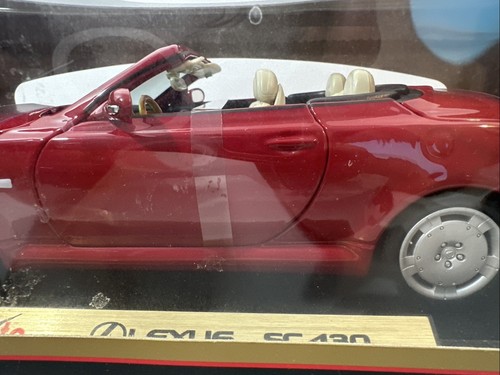 RED Maisto Special Edition Lexus SC 430 Diecast 1/18 NEW - Picture 3 of 16