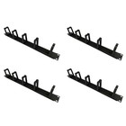 4X 1 HE 19--Rack-Schränke, Kabelmanagement-Netzwerk-Organizer, Netzwerk3438