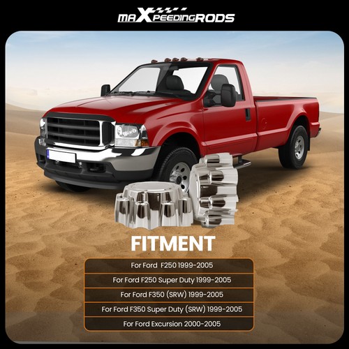 Chrome Center Cap Set of 4 For Ford Excursion F250 F350 2000-2005 C3338 - Picture 7 of 20