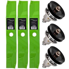 8TEN Deck Blade Spindle Kit for Exmark Lazer Z CT HP 48-Inch 103-6401 103-9081