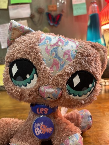 SELTENE Littlest Pet Shop VIP braune Katze Katze Plüschtiere R Us exklusiv - Bild 3 von 13