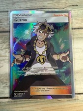Pokémon TCG - Guzma - Burning Shadows 143/147 - Holo Full Art Ultra Rare