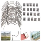 100 Pcs Glasclip Glasklemmen Für Gewächshäuser Gewächshaus-Clip-Ersatz
