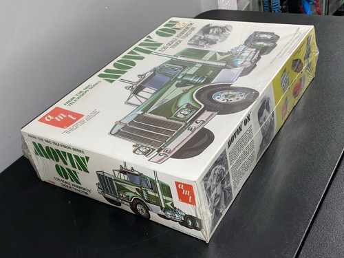 AMT Movin On Kenworth Camión Tractor Modelo Vintage Kit Escala 1:25 T560 NUEVO SELLADO - Imagen 6 de 7