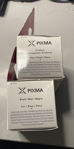 Original Canon 245 246 Schwarz/Farbe Tintenpatronen für 2522/2520/302/202 Drucker - Bild 2 von 3