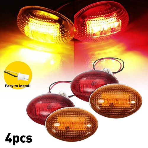 For 1999-10 F350 Ford F450 F550 Truck SD LED Turn Signal Light Side Marker Light - Picture 18 of 19