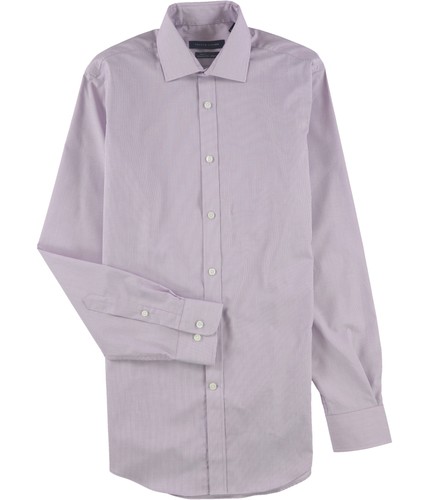 Tommy Hilfiger Herren The Flex Button Up Hemd, Lila, Small