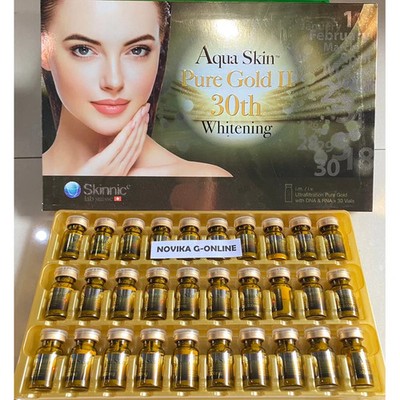 Aqua Skin Pure Gold II Diamond Brilliant Max Authentic DHL Express Shipping