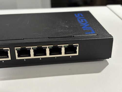 Linksys LGS308P Business 8-Port Gigabit PoE+ Smart Network Switch UNTESTED - Picture 3 of 6