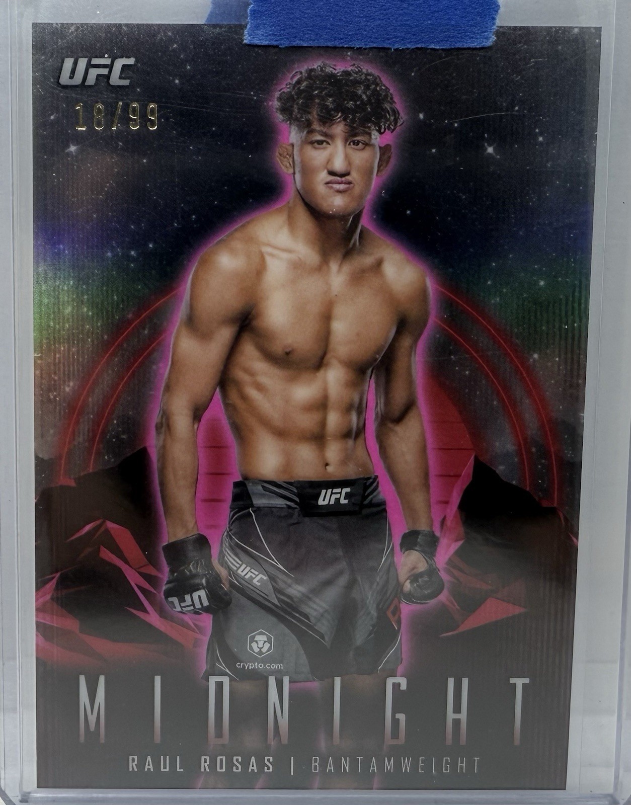 2024 Topps Midnight UFC - Raul Rosas #85 Twilight /99