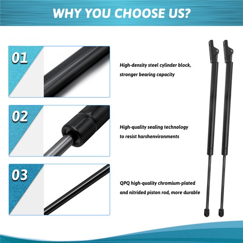 2Pcs Rear Tailgate Lift Supports Shock Struts For Jeep Cherokee (XJ)1997-2001 - Picture 10 of 21