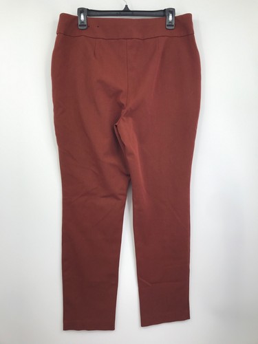 Chico's So Slimming Ponte Strick Stretch Überziehhose braun Größe 2 (12) Large - Bild 3 von 5