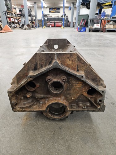 1966 EG Chevelle BBC 396 Factory 4 Bolt Main Block 3855961 961 HAS A REPAIR READ - Picture 7 of 24