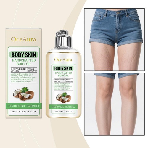 100% reines fraktioniertes Kokosöl, Hautpflege, Bio zur Feuchtigkeitspflege & Verbesserung - 100ml - Bild 5 von 17