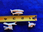 3 small animal figurines - few signed one with loop — photo 2