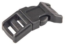 50 - 1/2 Inch Contoured Side Release Plastic Buckles