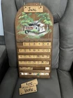 Vintage Handmade Coca Cola Country Store Gas Station Wooden Perpetual Calendar
